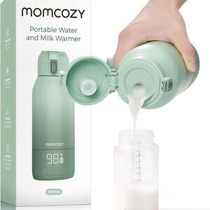SEALED Momcozy Portable Milk Warmer, Travel Dual Heating Modes Breast Milk Water